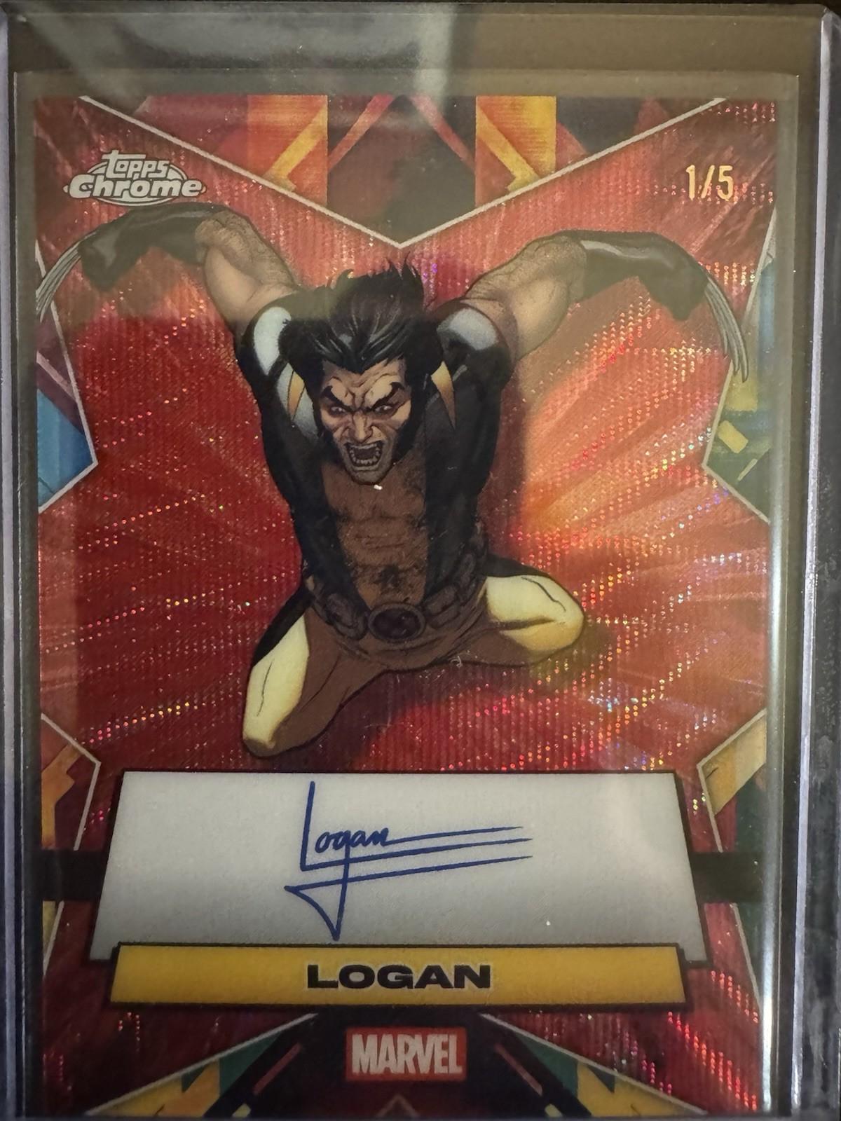 Logan [Red Wave Refractor] #FA-LG