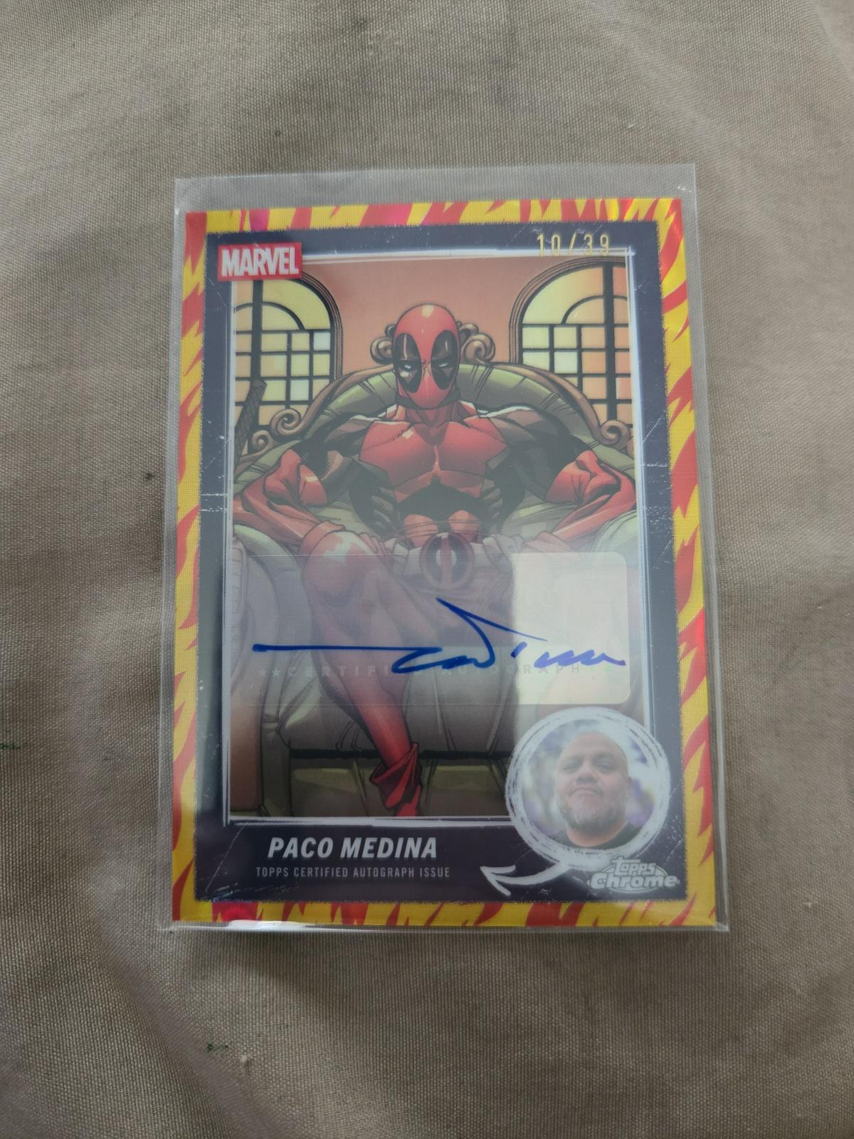 Paco Medina [Human Torch Lava] #MCBA-PM