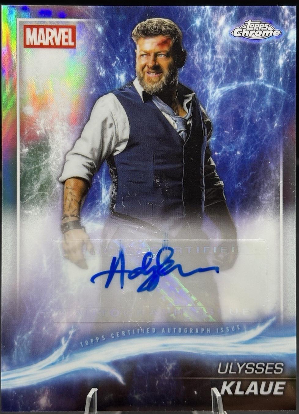 Andy Serkis as Ulysses Klaue [Gold] #AA-AS