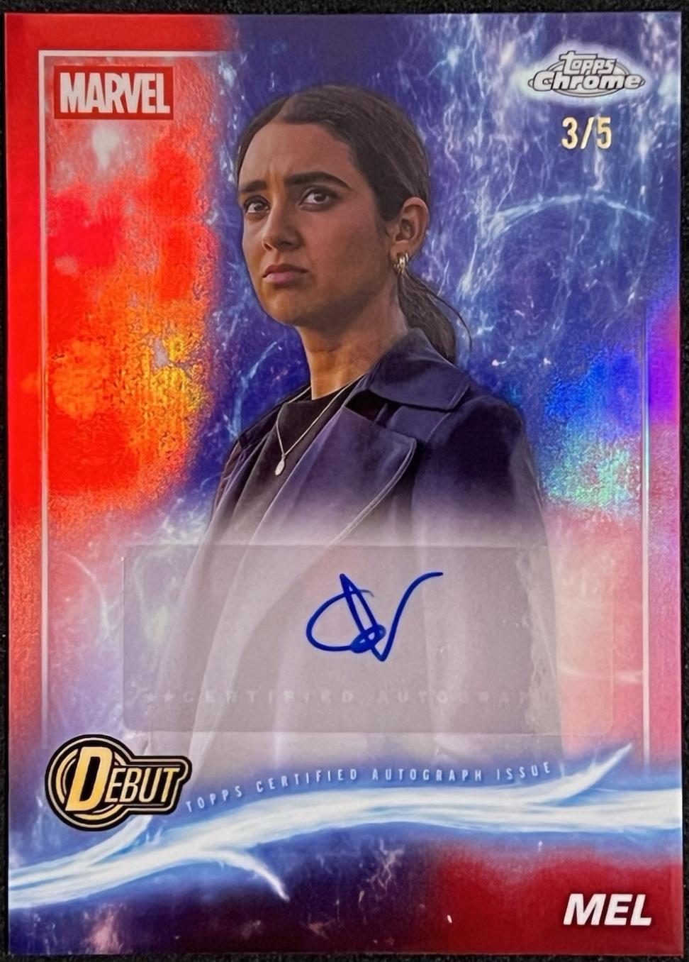 Geraldine Viswanathan as Mel [Red] #AA-GV