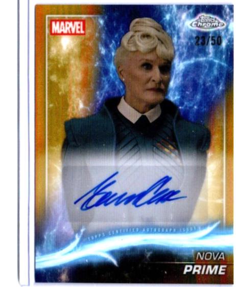 Glenn Close as Nova Prime [Gold] #AA-GC