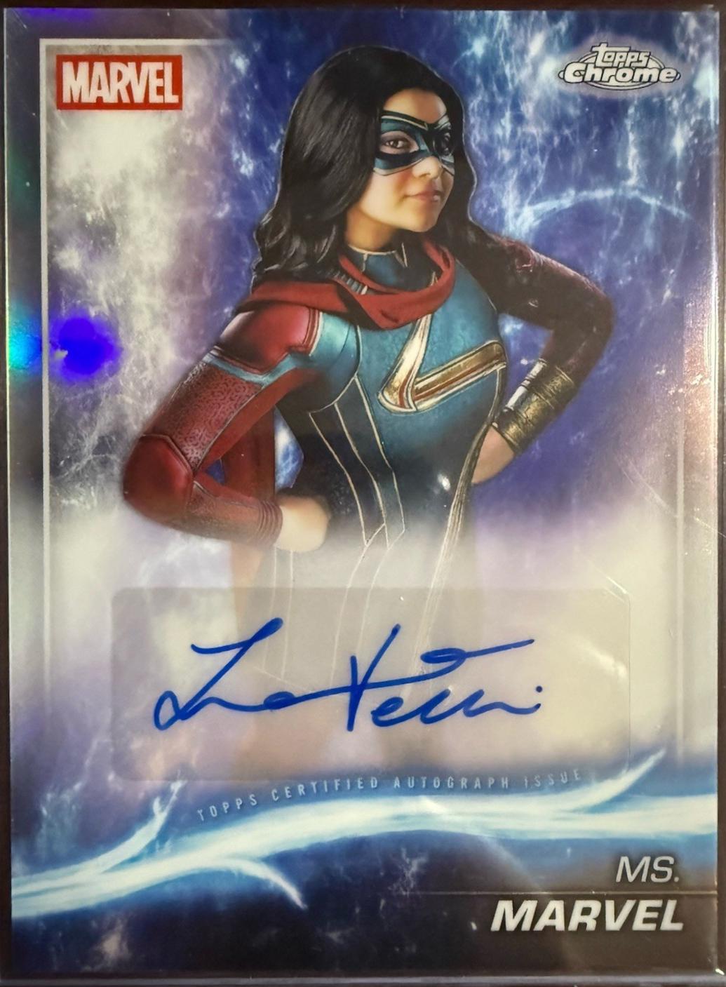Iman Vellani as Ms. Marvel #AA-IV