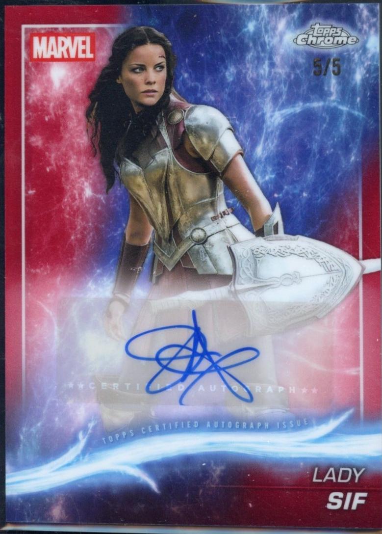 Jaimie Alexander as Lady Sif [Red] #AA-JA
