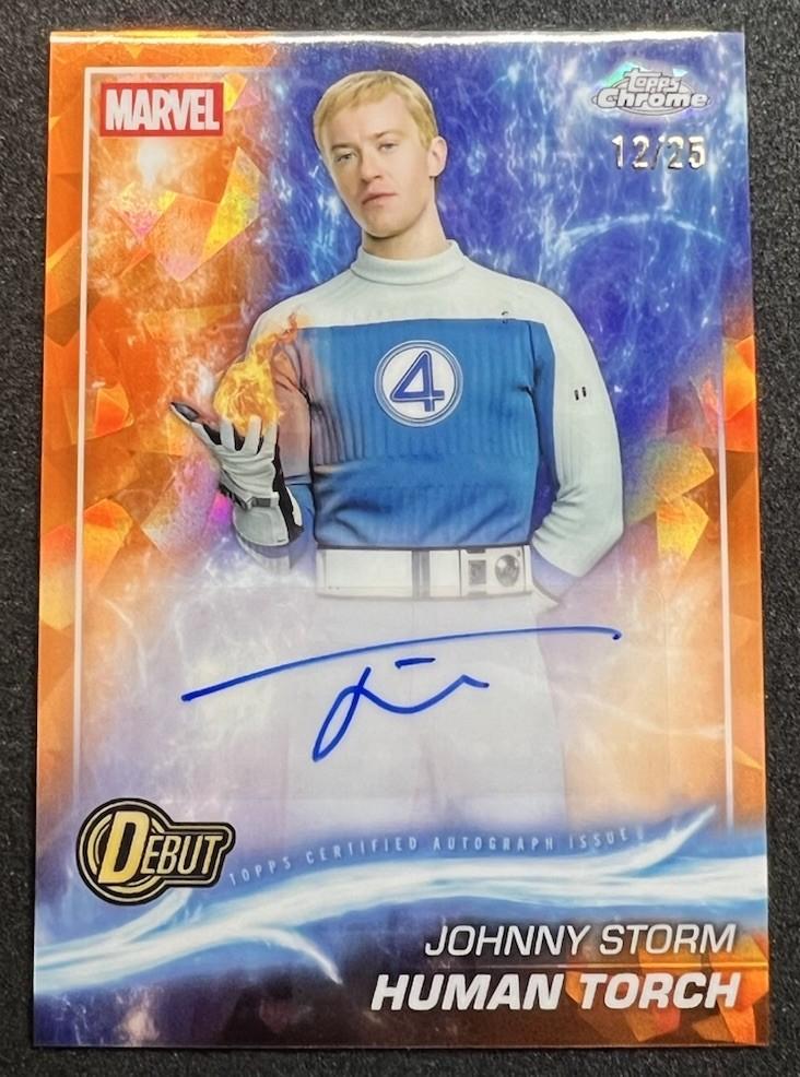Joseph Quinn as Human Torch [Orange] #AA-JQ