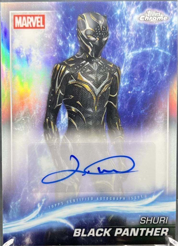 Letitia Wright as Black Panther [Black] #AA-LW