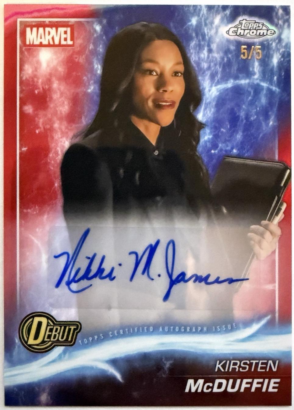Nikki M. James as Kirsten McDuffie [Red] #AA-NMJ