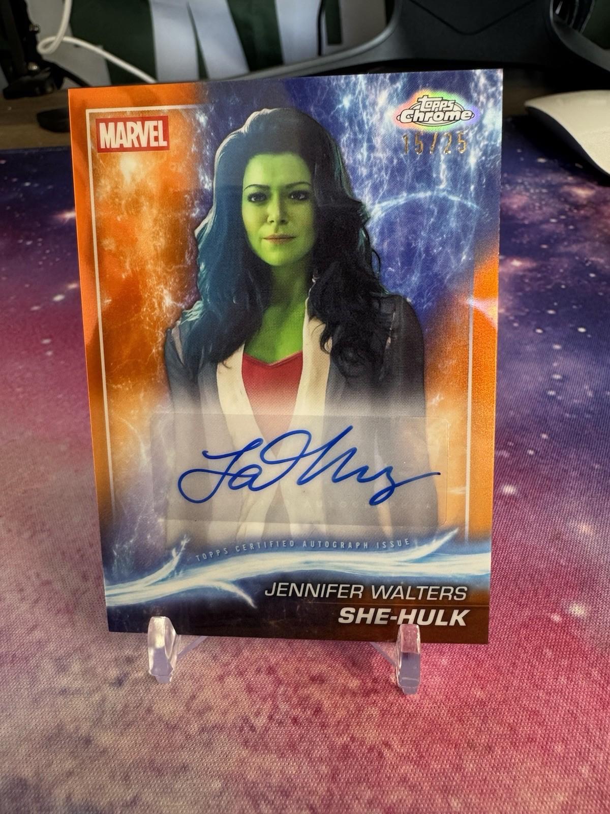 Tatiana Maslany as She-Hulk [Orange] #AA-TM