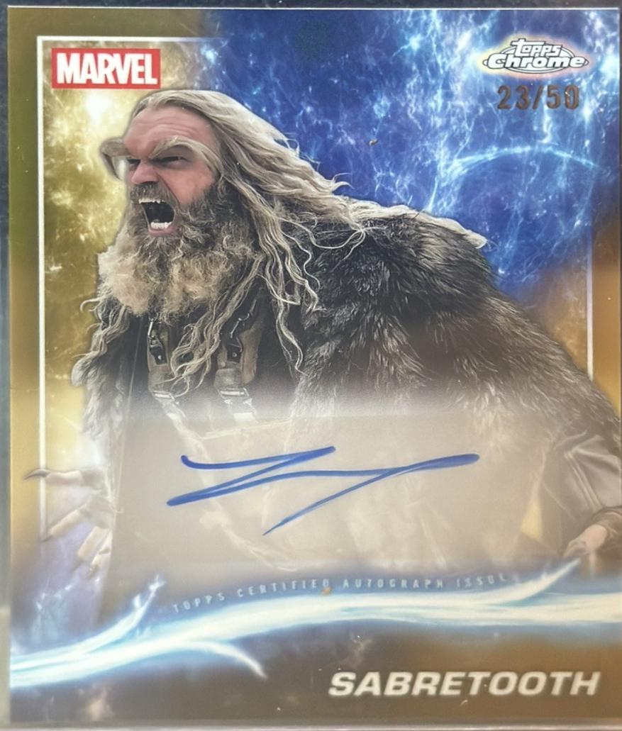 Tyler Mane as Sabretooth [Gold] #AA-TMN