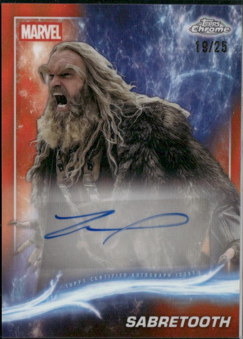 Tyler Mane as Sabretooth [Orange] #AA-TMN