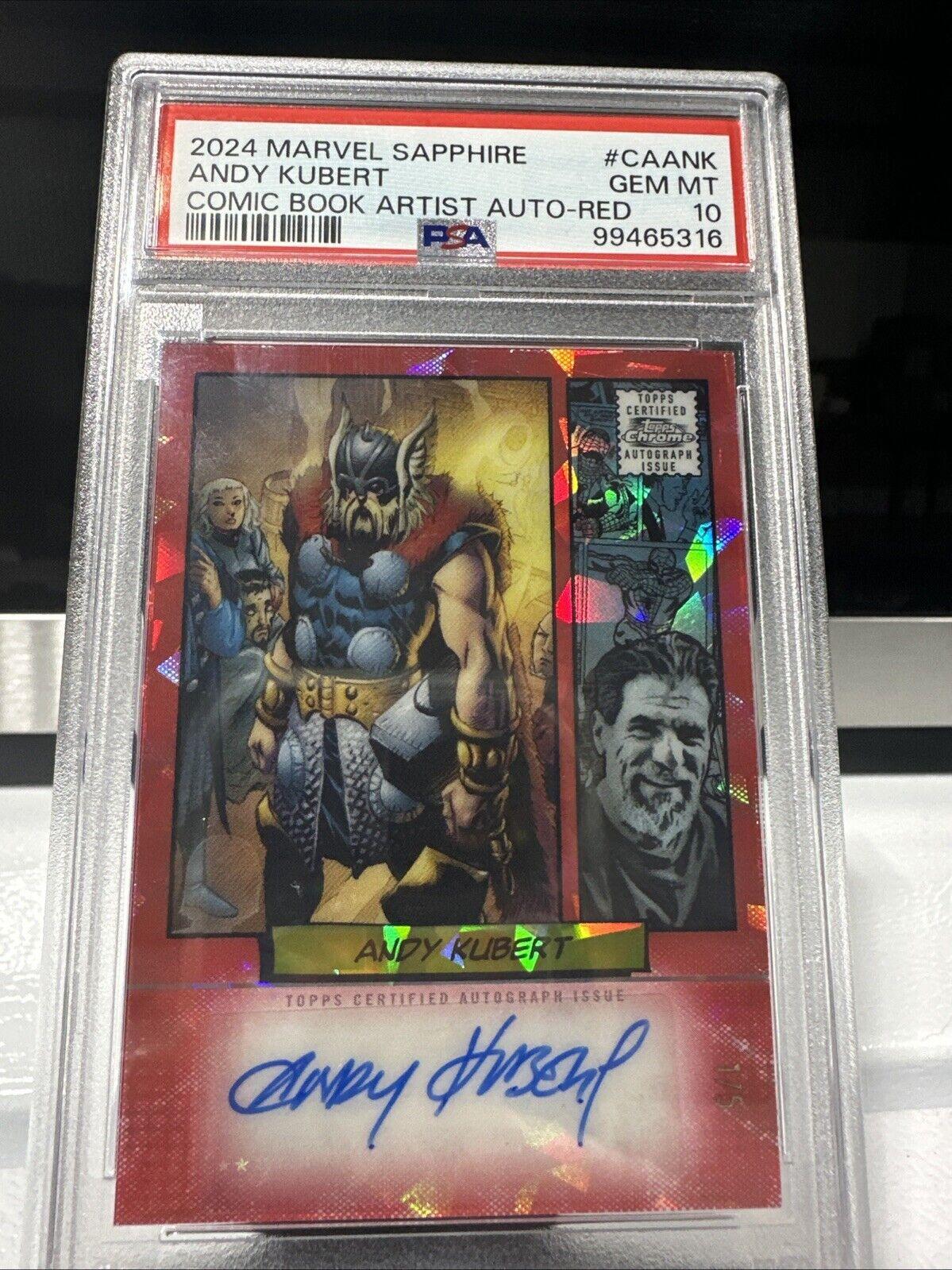 Andy Kubert [Red Sapphire] #CA-ANK