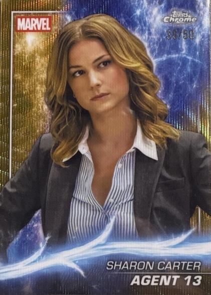 Agent 13 [Gold Wave Refractor] #39