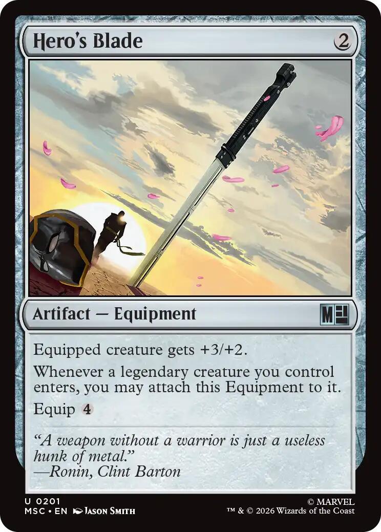 Hero's Blade [Surge Foil] #201