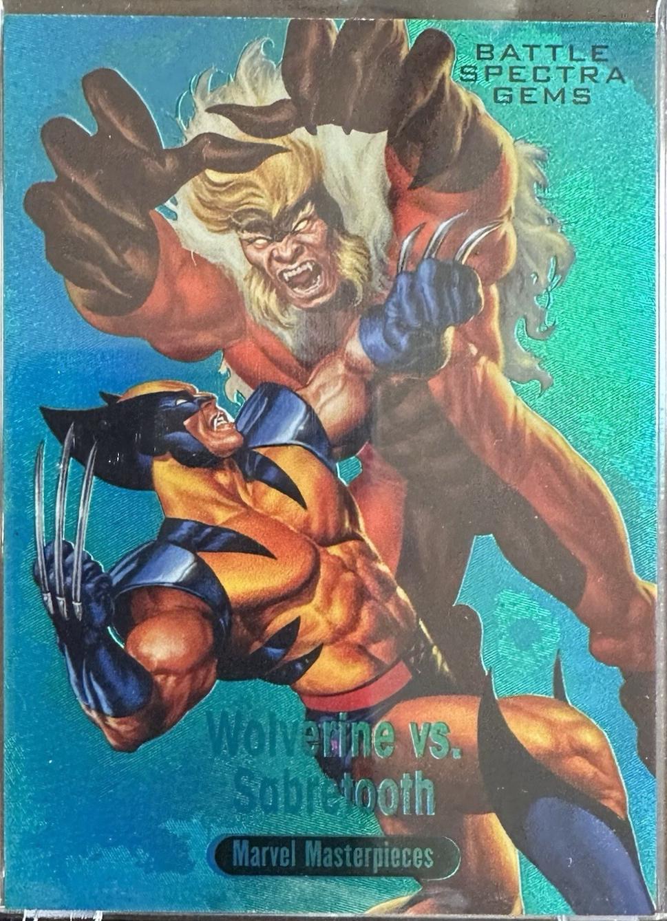 Wolverine vs. Sabretooth [Gems] #BS-2