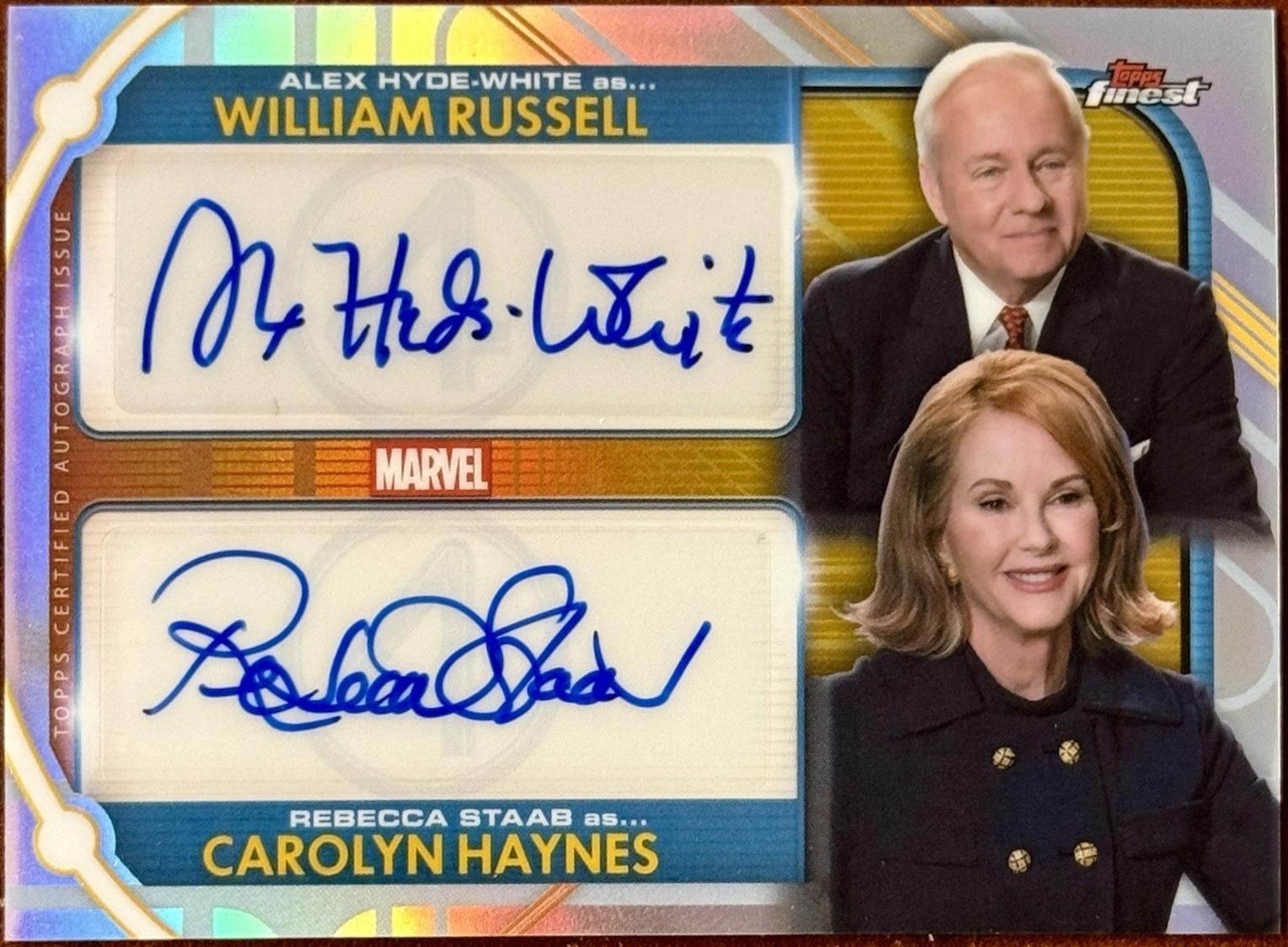 Alex Hyde-White (William Russell) / Rebecca Staab (Carolyn Haynes) #DA-AR