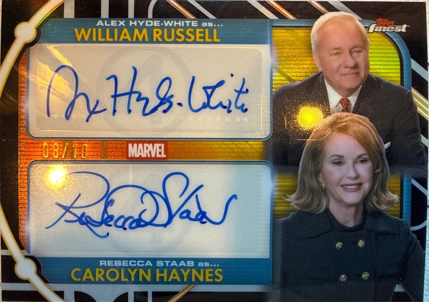 Alex Hyde-White (William Russell) / Rebecca Staab (Carolyn Haynes) [Black] #DA-AR