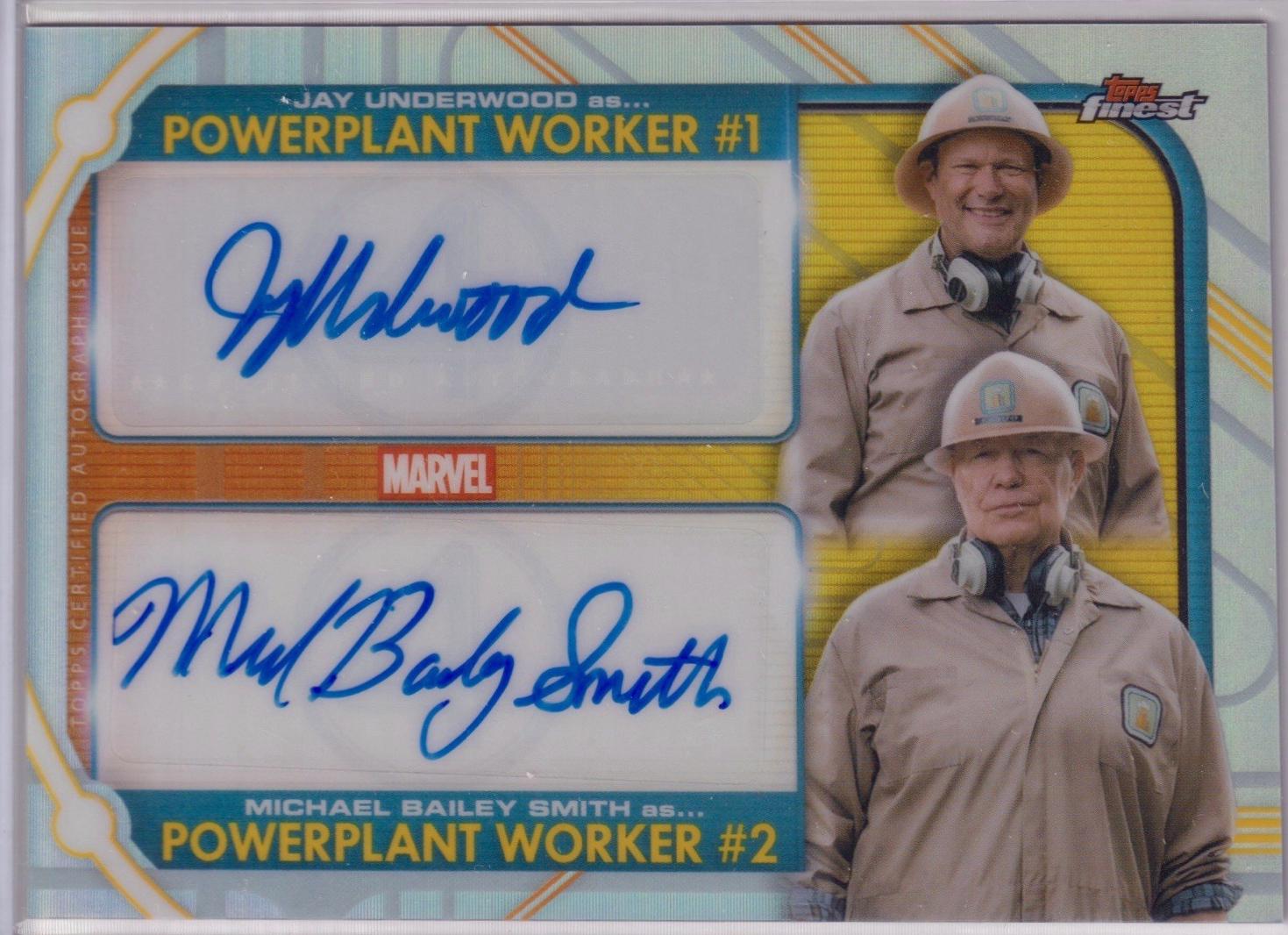 Jay Underwood (Powerplant Worker 1) / Michael Bailey Smith (Powerplant Worker 2) #DA-JM
