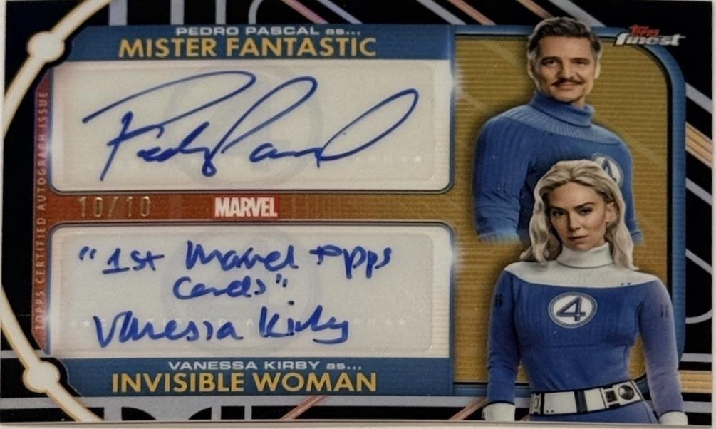 Pedro Pascal (Mister Fantastic) / Vanessa Kirby (Invisible Woman) [Black] #DA-PK