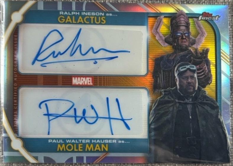 Ralph Ineson (Galactus) / Paul Walter Hauser (Mole Man) #DA-RP