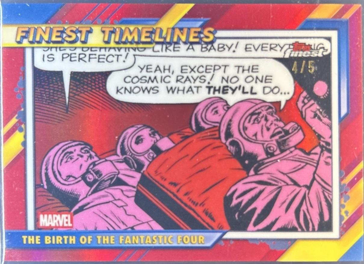The Birth of the Fantastic Four [Red] #TL-01