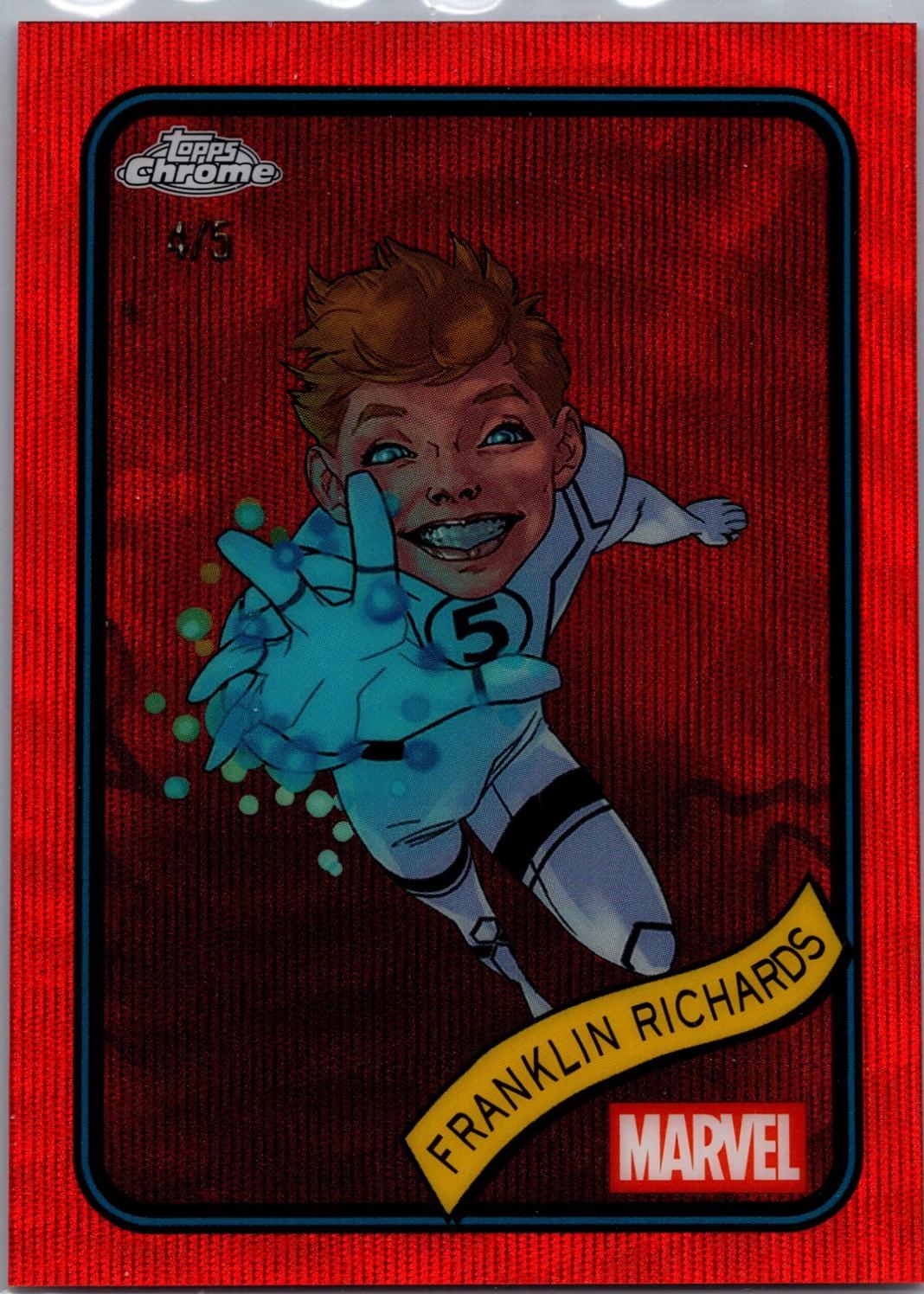 Franklin Richards [Red Wave] #56