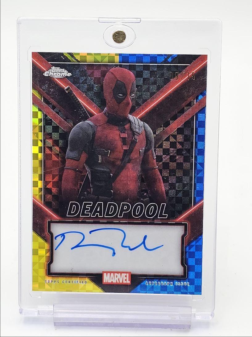 Ryan Reynolds (Deadpool) [Wolverine Yellow Blue X-Fractor] #TC-RR