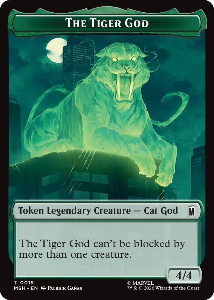 The Tiger God [Token] #15