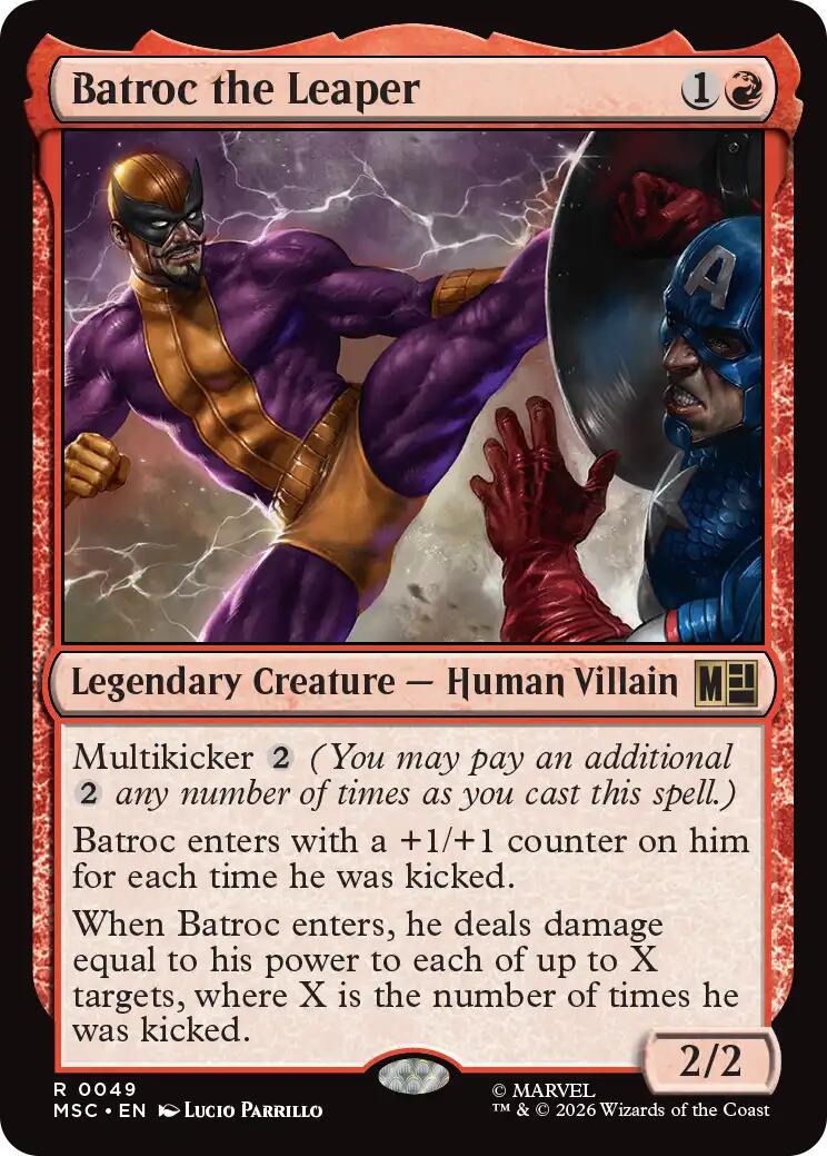 Batroc the Leaper [Surge Foil] #49