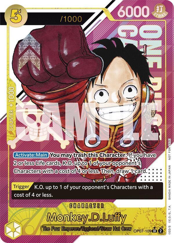 Monkey.D.Luffy [Serial] OP07-109