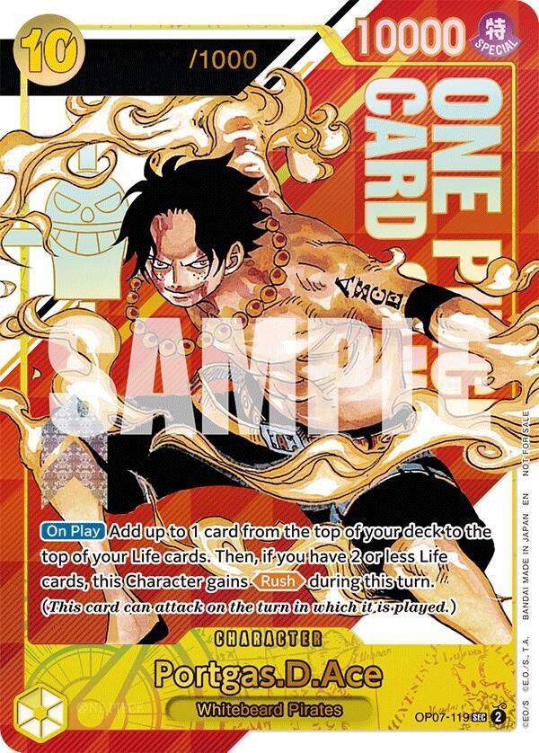 Portgas.D.Ace [Top Prize] OP07-119