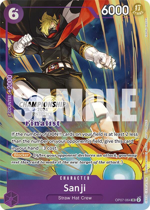 Sanji [Championship 2024 Finalist] OP07-064