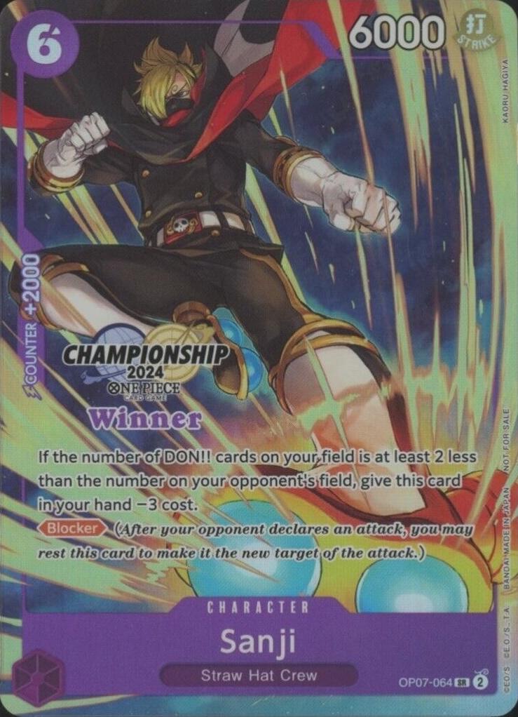 Sanji [Championship 2024 Winner] OP07-064