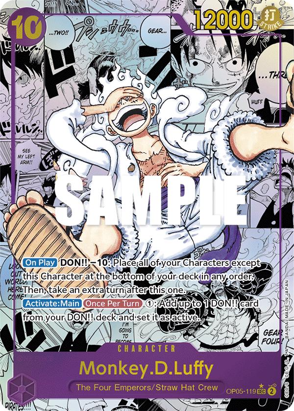 Monkey.D.Luffy [Alternate Art Manga] OP05-119