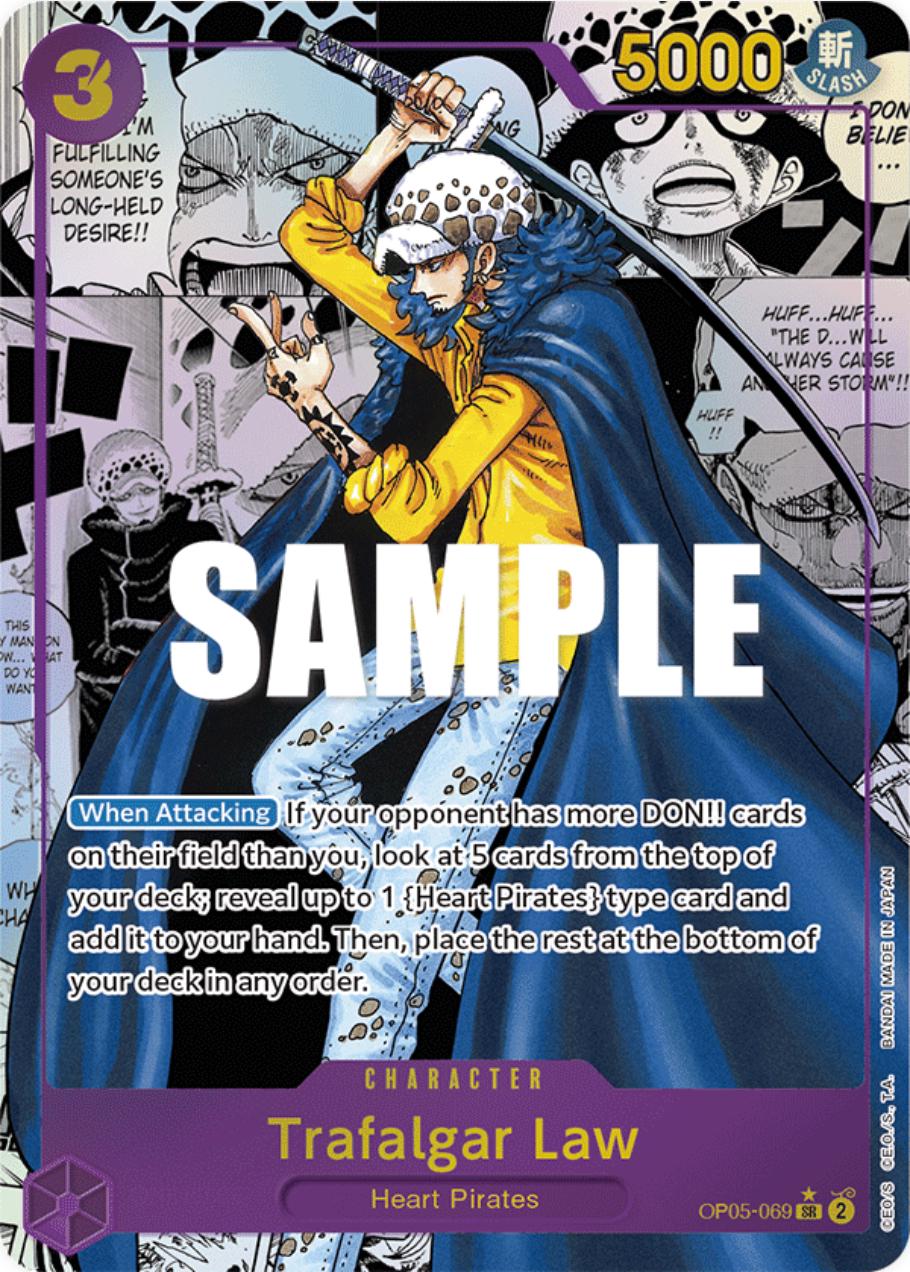 Trafalgar Law [Alternate Art Manga] OP05-069