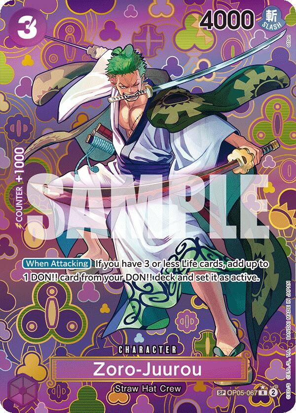 Zoro-Juurou [SP Foil] OP05-067