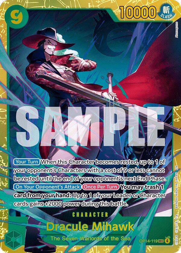 Dracule Mihawk OP14-119