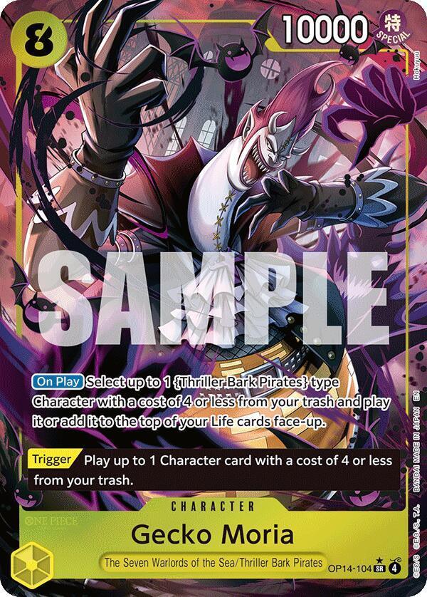 Gecko Moria [Alternate Art] OP14-104