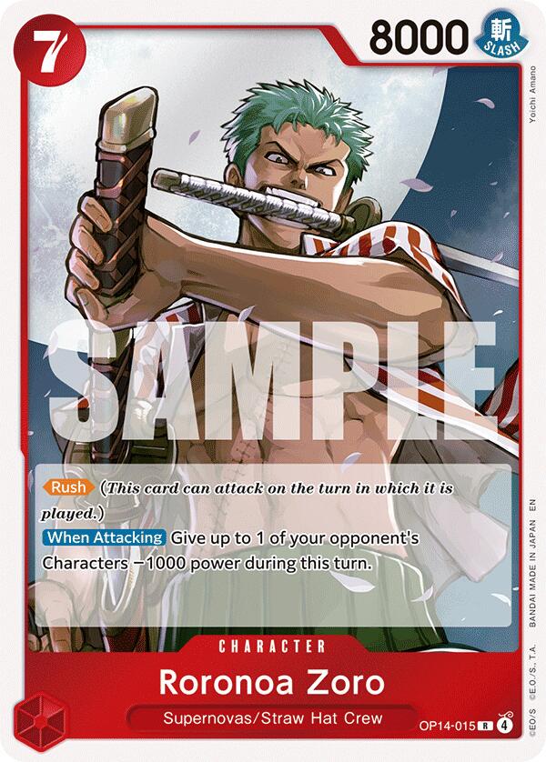 Roronoa Zoro OP14-015