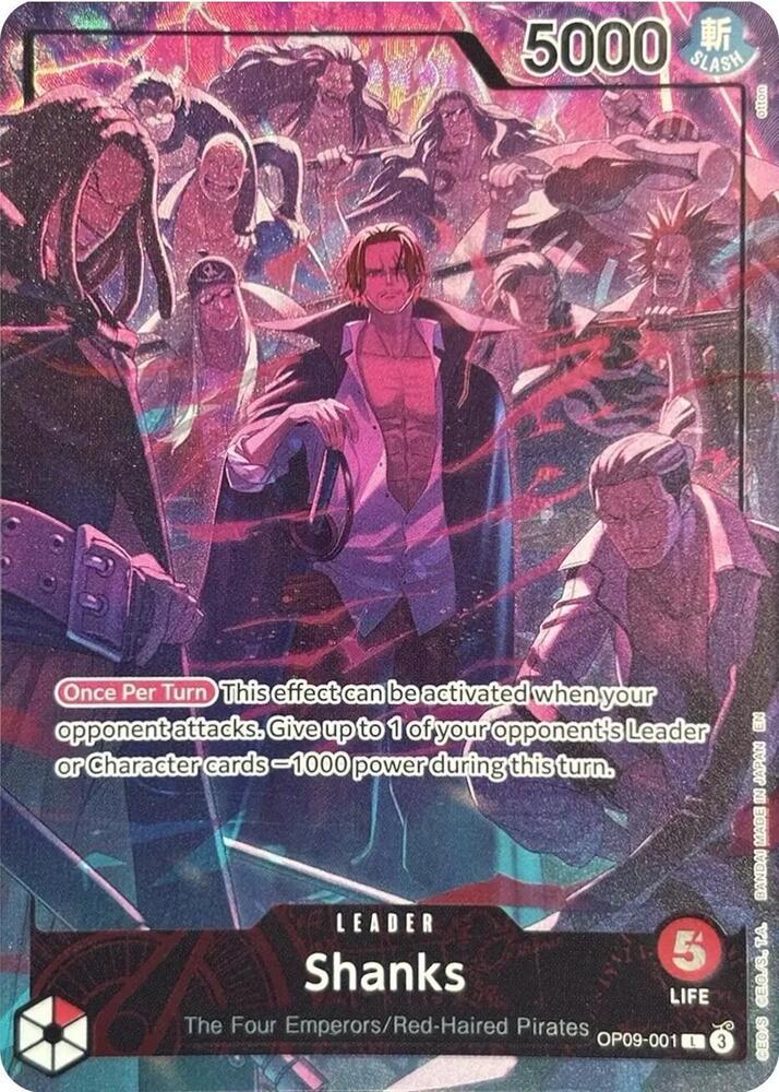 Shanks [2nd Anniversary] OP09-001