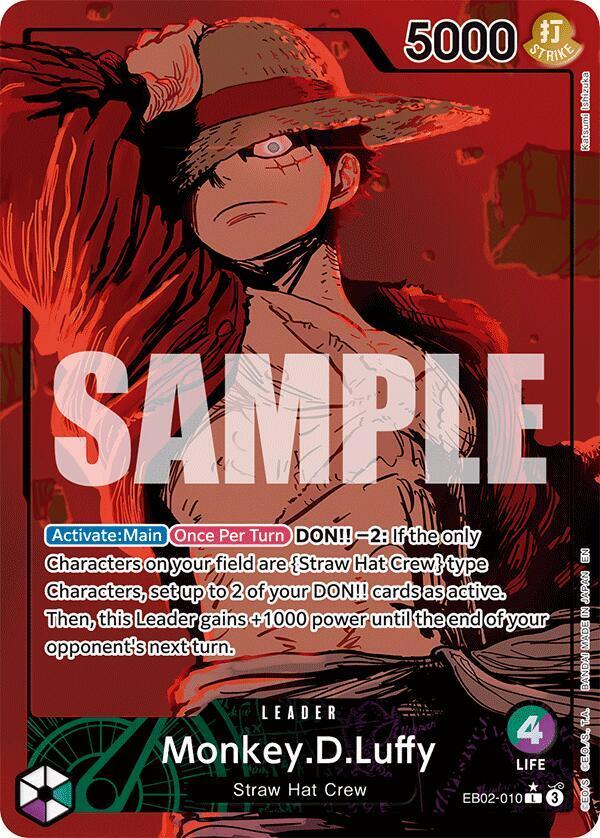 Monkey.D.Luffy [Alternate Art] EB02-010