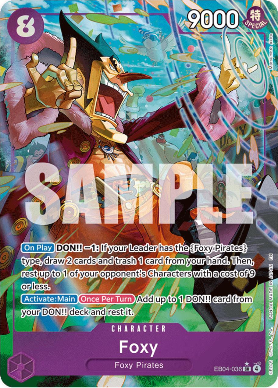 Foxy [Alternate Art] EB04-036