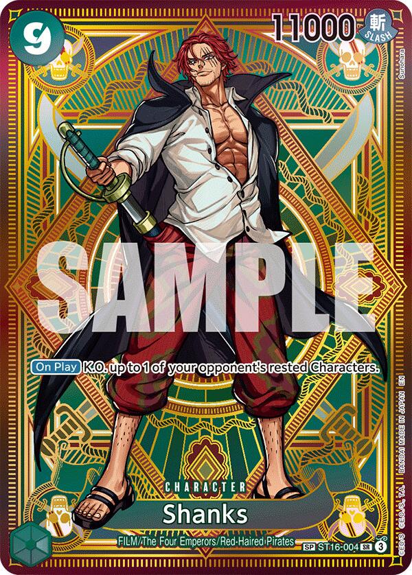 Shanks [SP Alternate Art] ST16-004