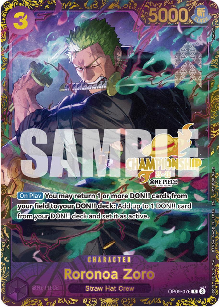Roronoa Zoro [Championship 25-26] OP09-076