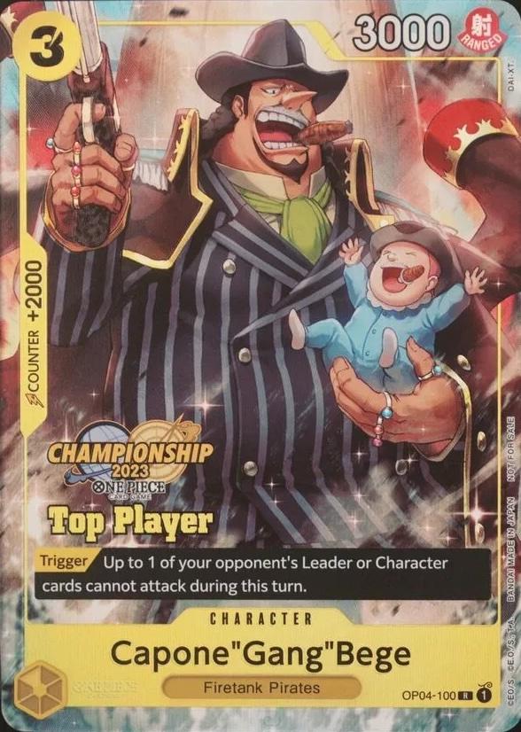 Capone Gang Bege [Top Player] OP04-100