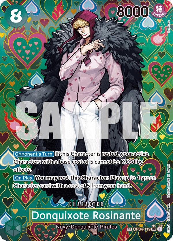Donquixote Rosinante [SP Foil] OP04-119