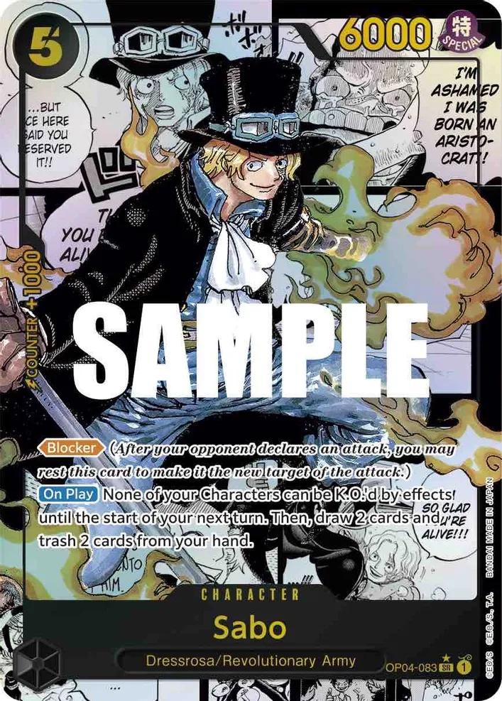 Sabo [Alternate Art Manga] OP04-083