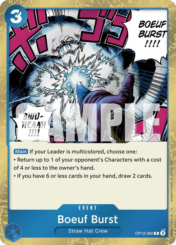 Boeuf Burst OP12-060