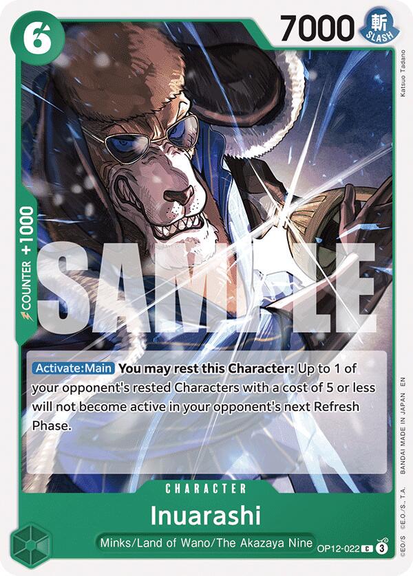 Inuarashi OP12-022