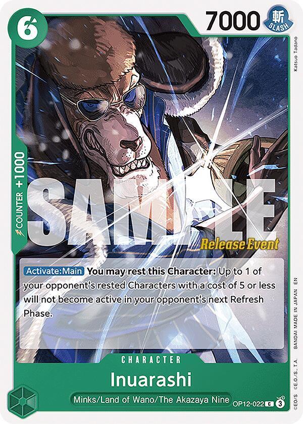 Inuarashi [Release Event] OP12-022