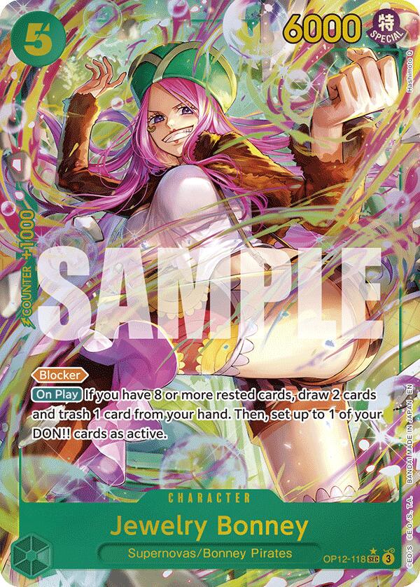 Jewelry Bonney [Alternate Art] OP12-118