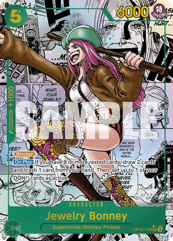 Jewelry Bonney [Manga] OP12-118
